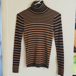 Striped Turtleneck